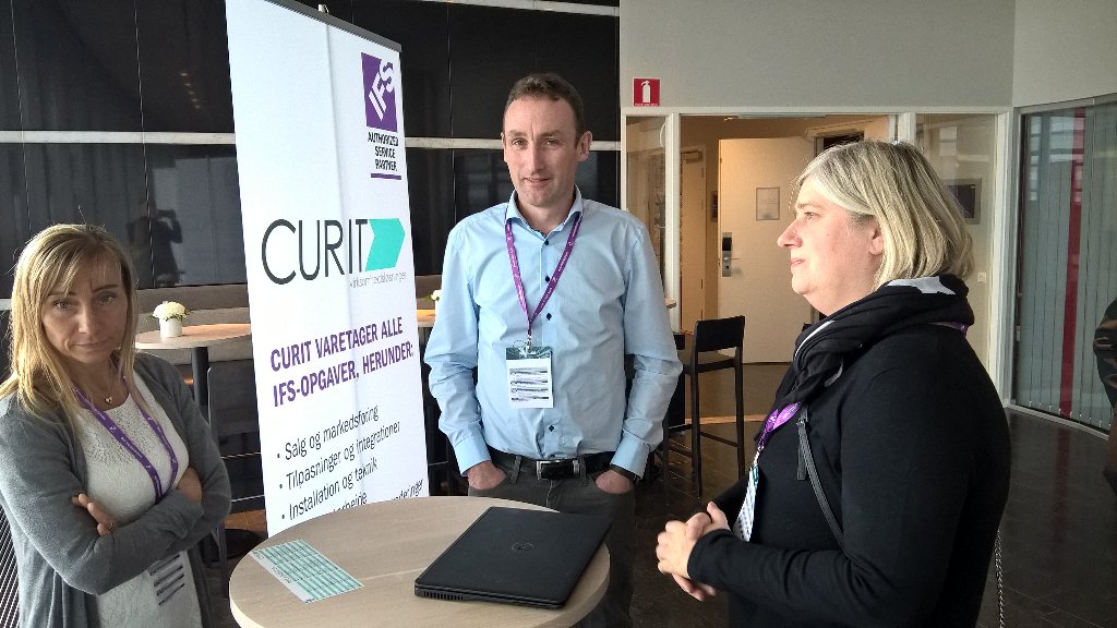 Curit participating as partner #ManufacturingForum17 together with our customers Danespo A/S and @Kosan_crisplant