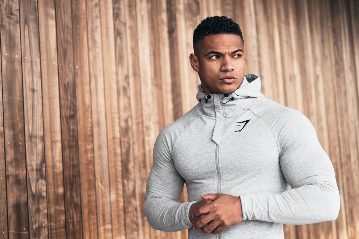 Gymshark on X: Power pose 💪 Back and better than ever before, the iconic Gymshark  Fit Hooded Top - a true Gymshark original.    / X