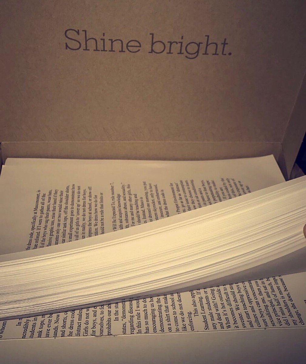 GiannaPiazza's tweet photo. When the Vice Principle, Priciple, &amp; Superintendent, refuse to respond; go to staples print 250 copies and put them on all the lockers. 🎉💪🏼😇 https://t.co/KfhYyQpCEj