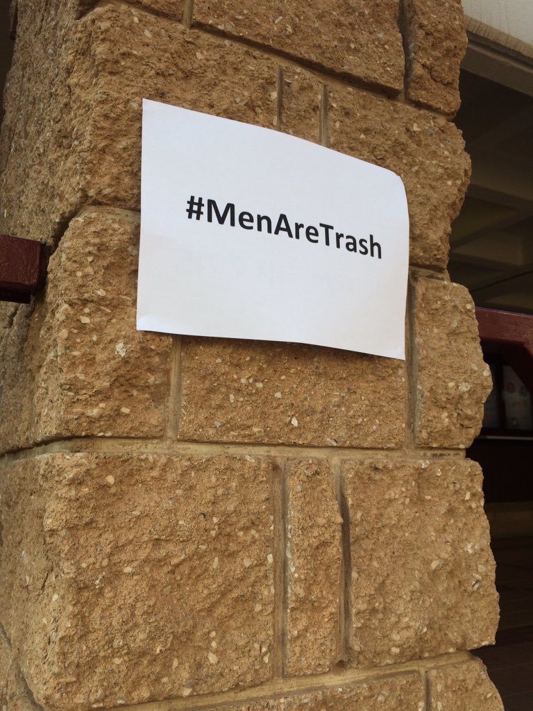 MalumDube's tweet photo. Posters on campus. https://t.co/0m5wWPHLiQ