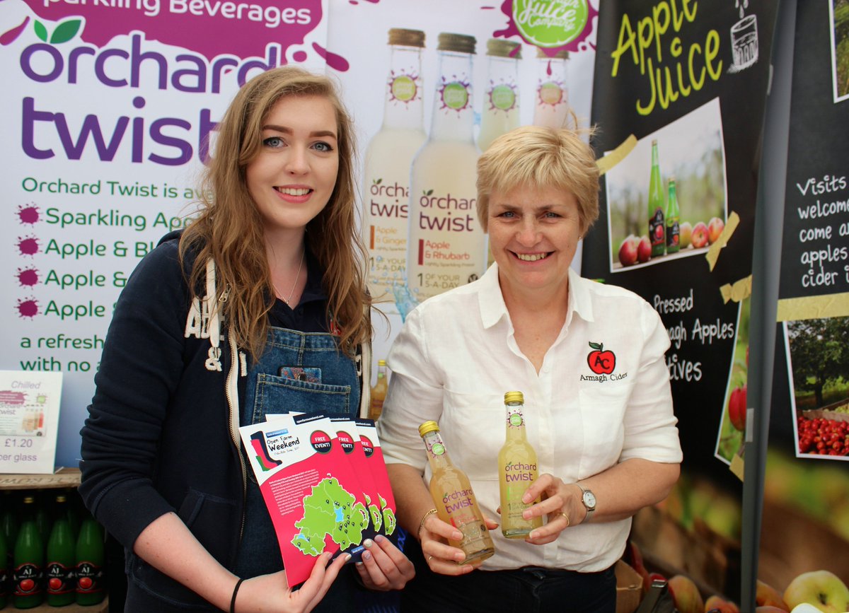 Feeling thirsty @balmoralshow ? Try the new range from <a href="/armaghcider/">Armagh Cider Company</a> Orchard Twist available in a variety of flavours <a href="/Food_NI/">Food NI</a>
