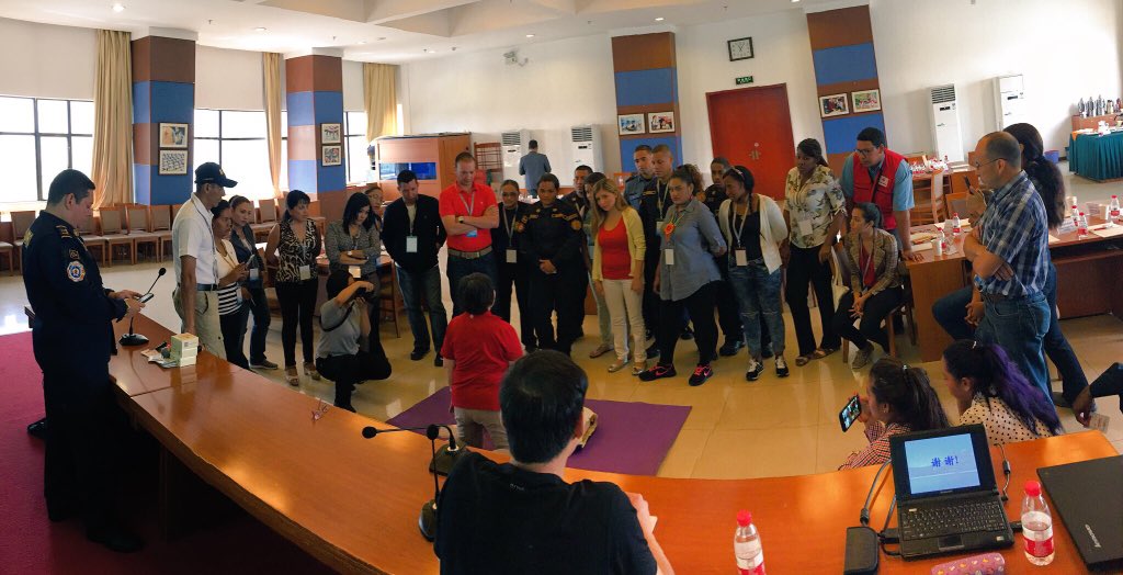 ¡Un gusto conocer 30 participantes panameños en capacitación humana, por un mejor Panamá! Somos agentes de cambio <a href="/CruzRojaPanama/">Cruz Roja Panameña</a> <a href="/BCBRP/">Bomberos De Panamá</a>