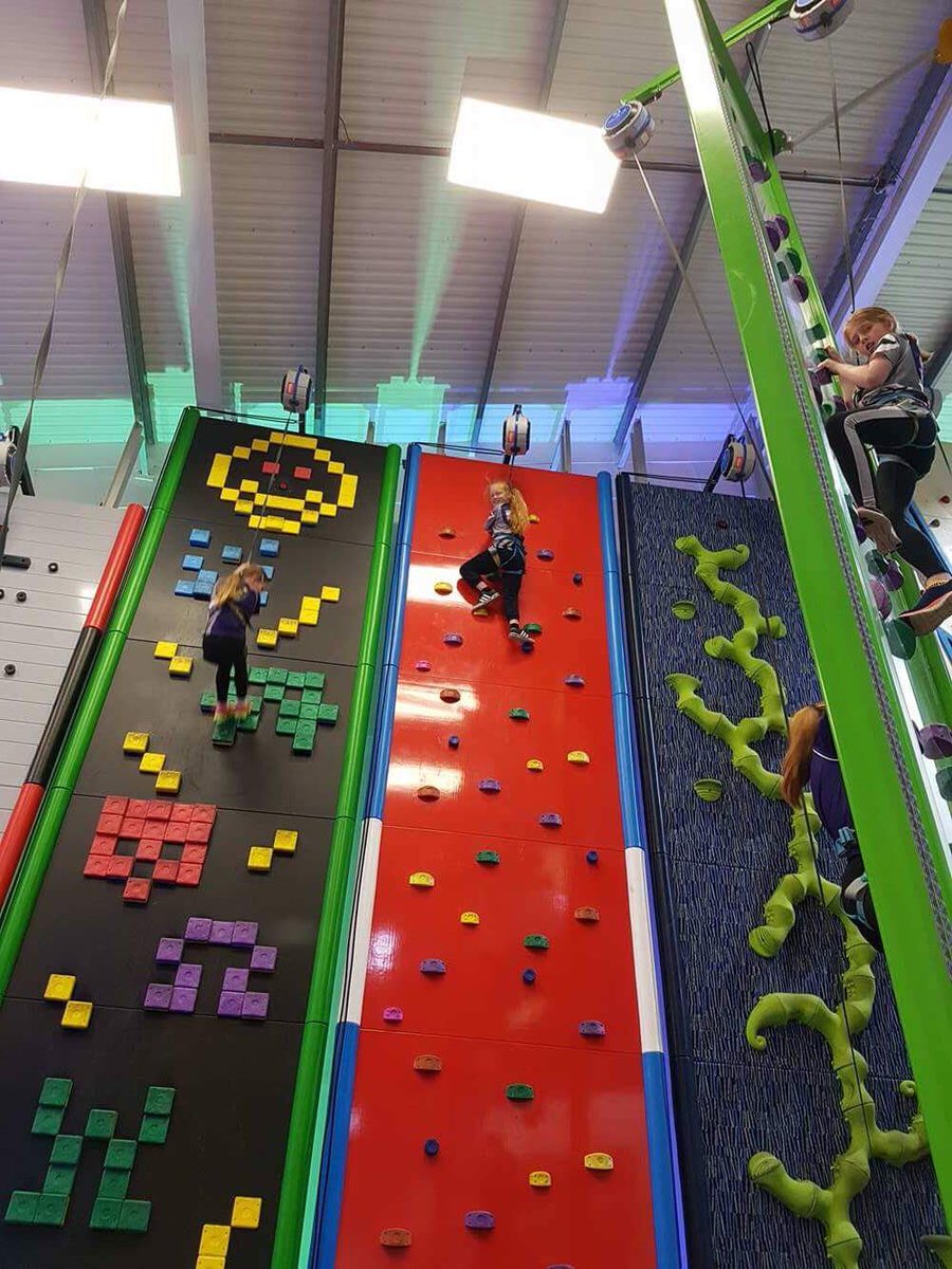 StBreockSchool's tweet photo. Year 6 have finished SATS today and what better way to celebrate that than going to clip and climb! #StBreock #satsareover https://t.co/XXuBsgb9Fy