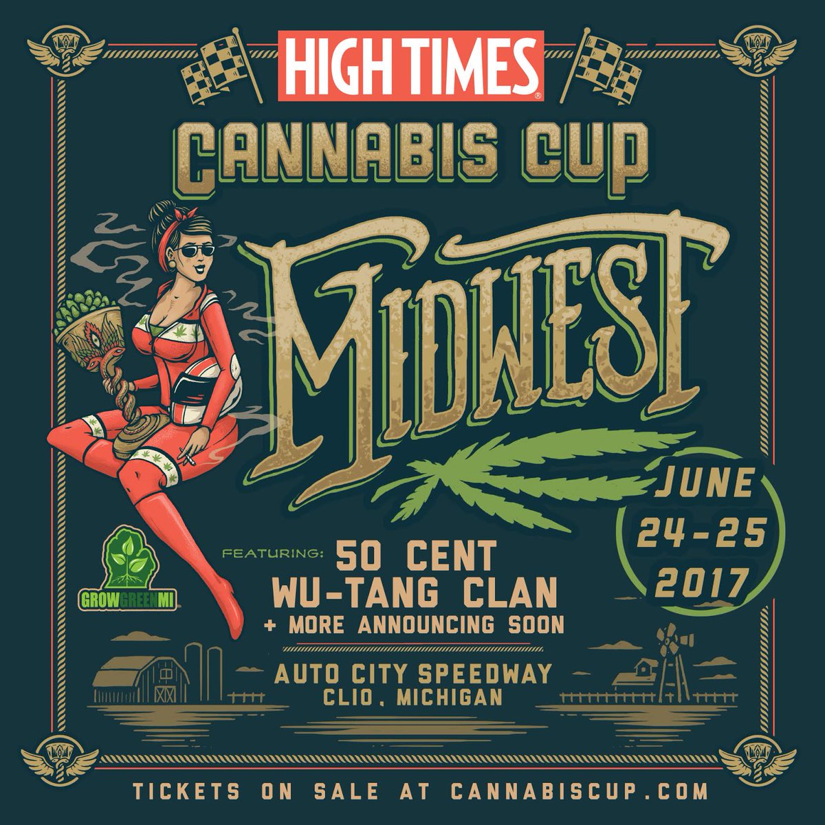 HIGH_TIMES_Mag's tweet photo. We feel the love every time we're in Michigan! More artists for #CannabisCup Midwest TBA. Early 🐦Tix available now https://t.co/6W60DJ12Ft https://t.co/0hwT06YxiX