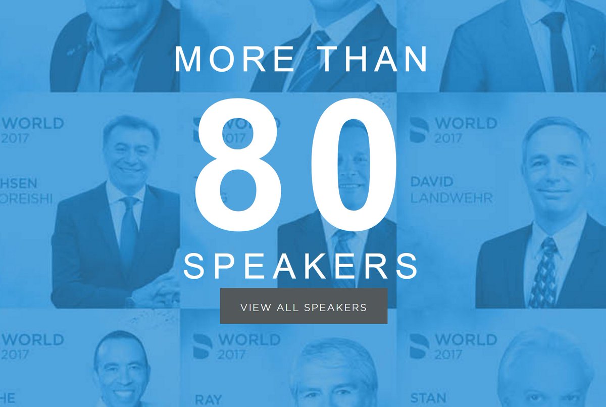 Did you know that we have over 80 speakers at #DentsplySironaWorld - with more to come! Get all the latest info at DentsplySironaWorld.com!