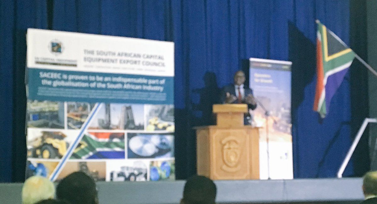 BusinessSweZA's tweet photo. Premier of Gauteng, David Makhura acknowledges Sweden's commitment to transformation through partnership with @SACEEC in the mining sector https://t.co/QyPJnIPsGG