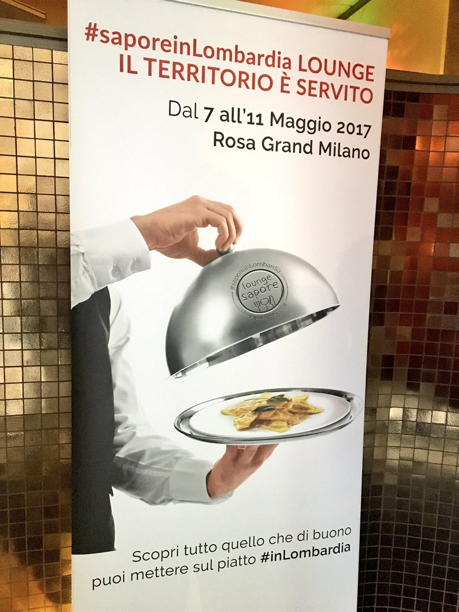 andreacasadeiVE's tweet photo. Pronti per la quinta, e purtroppo ultima, sera a #saporeinlombardia lounge... #inlombardia #TuttoFood17 #weekandfood https://t.co/zMeog8judY