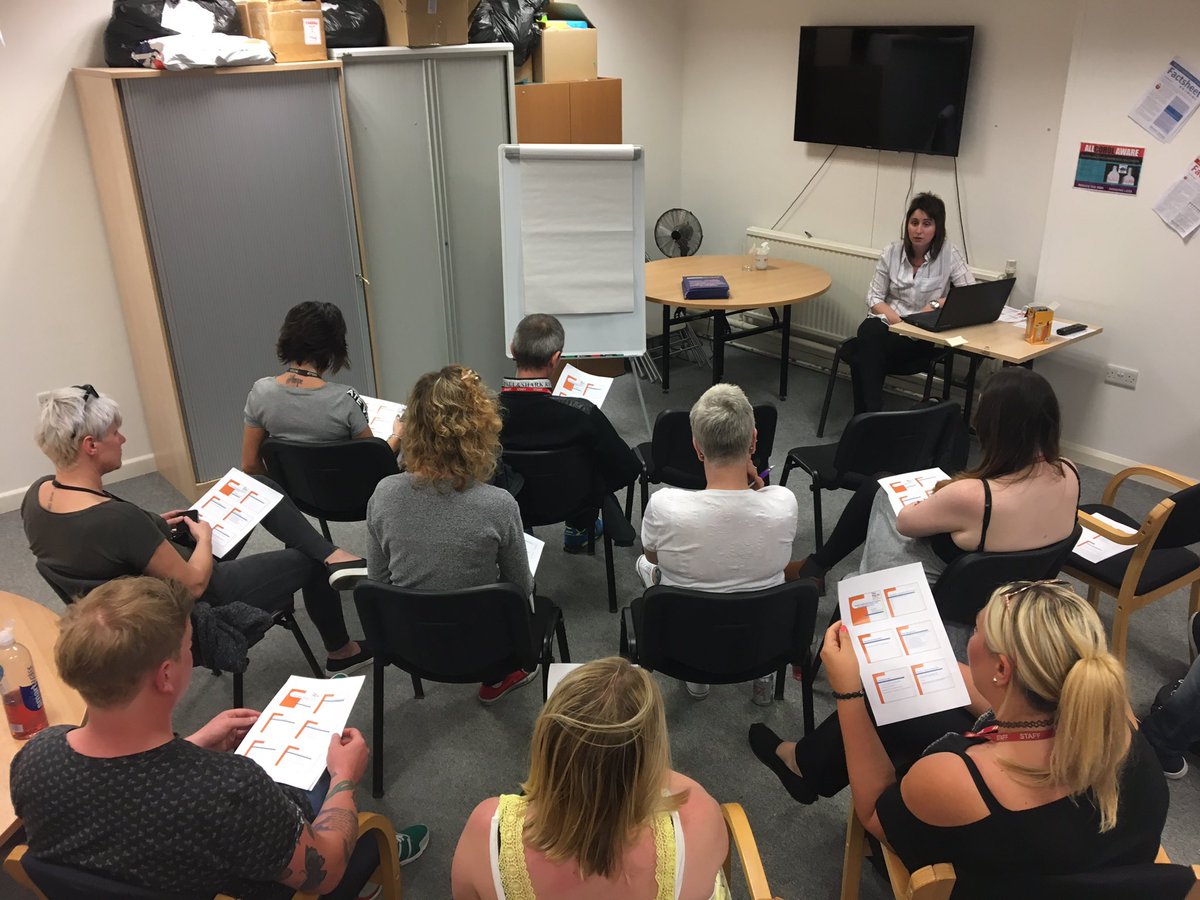 CGLStockport's tweet photo. Training with our friends @WeAreSelfHelp this afternoon for #MentalHealthAwarenessWeek #learning #mentalheath #wellbeing #iapt https://t.co/FFLYgXMUtf