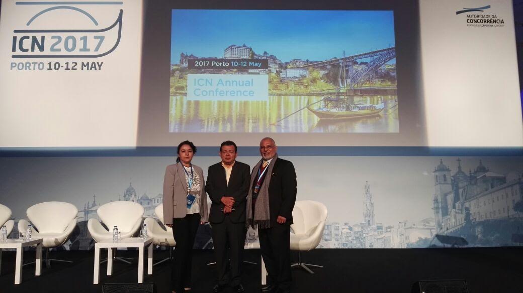 procompetencia's tweet photo. ICN Conferencia Anual, directivos de @procompetencia 
Dra. Nolvia Gonzalez
Dr. Luis Humberto Guzmán
Dr. Gilberto Alcócer https://t.co/xIWkNF76Si
