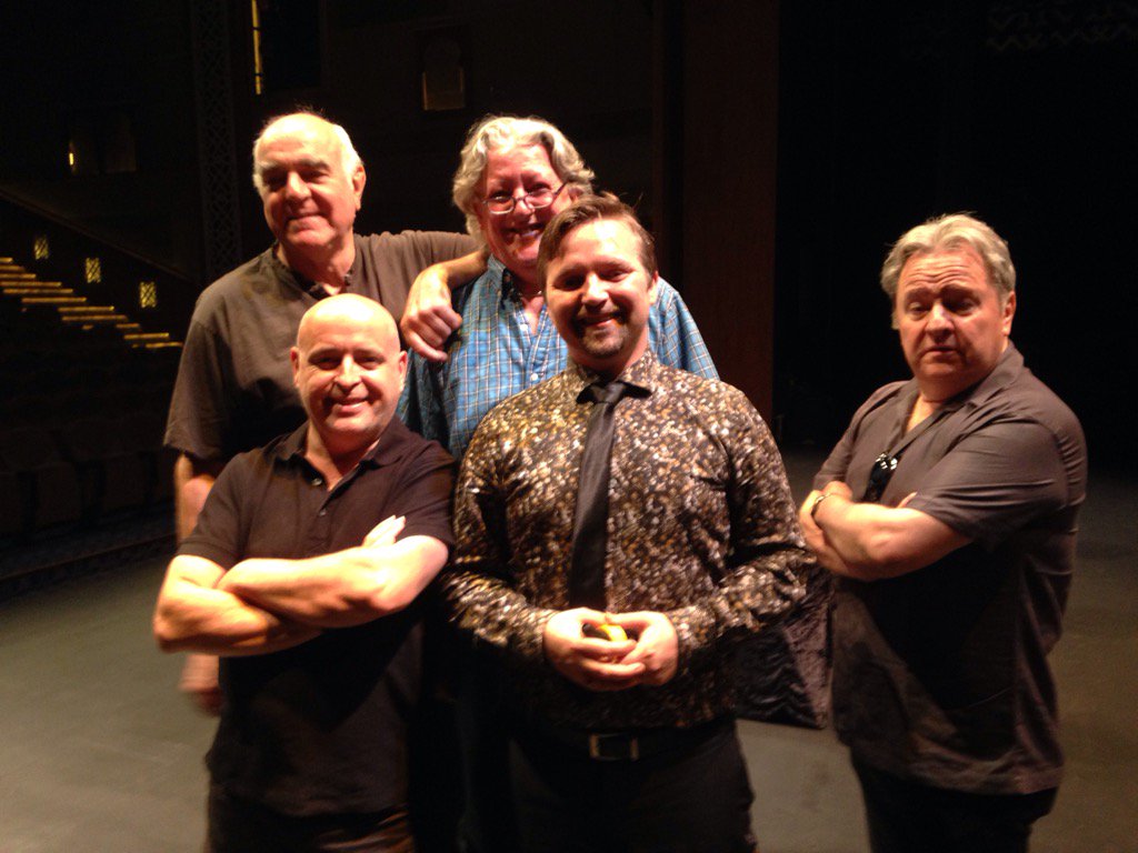 Look who we ran into during the sound check at the Madinat Theatre. <a href="/comedystoreuk/">The Comedy Store, UK</a>