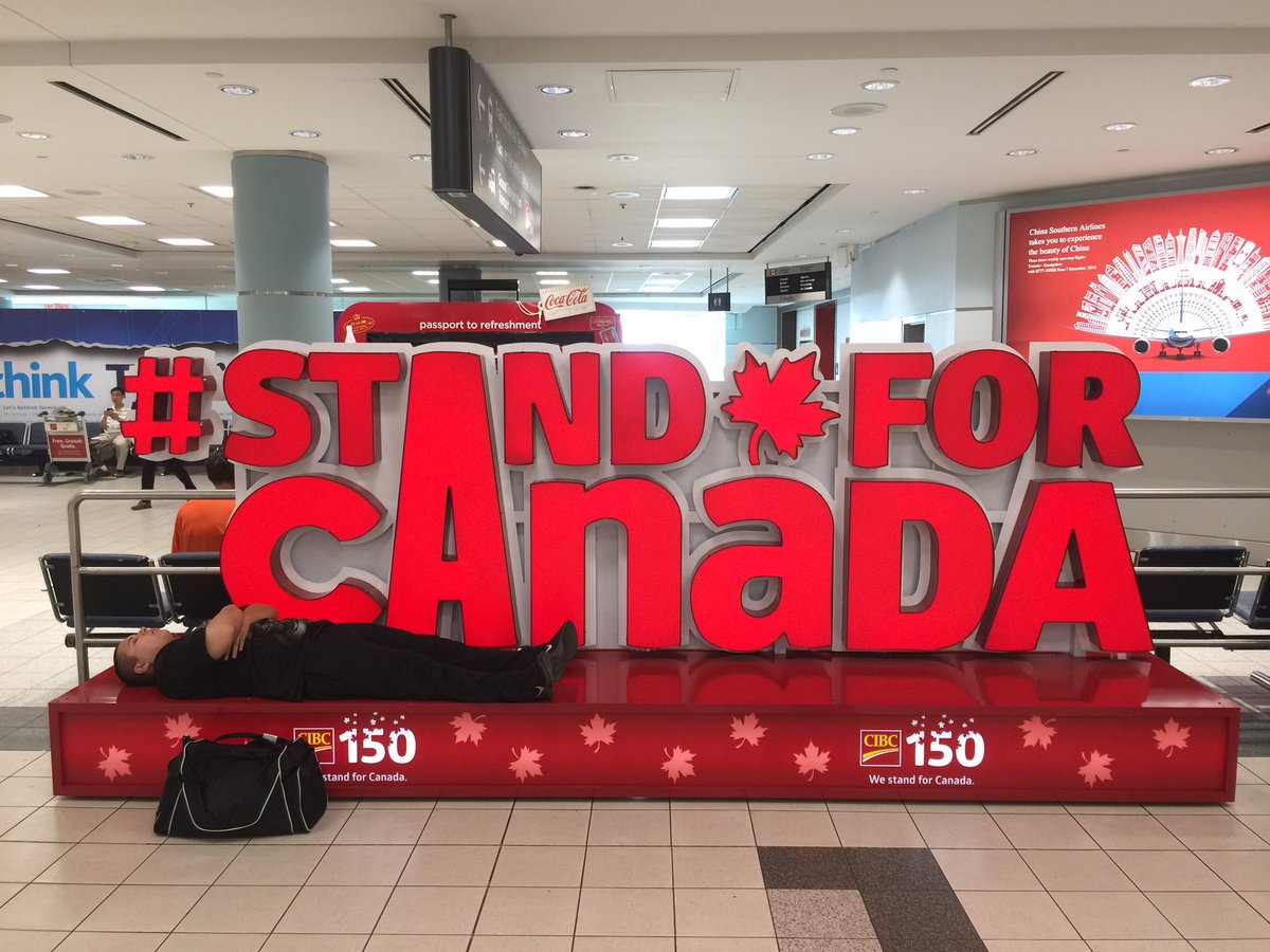 MassF's tweet image. Yo dude the sign reads #standforcanada