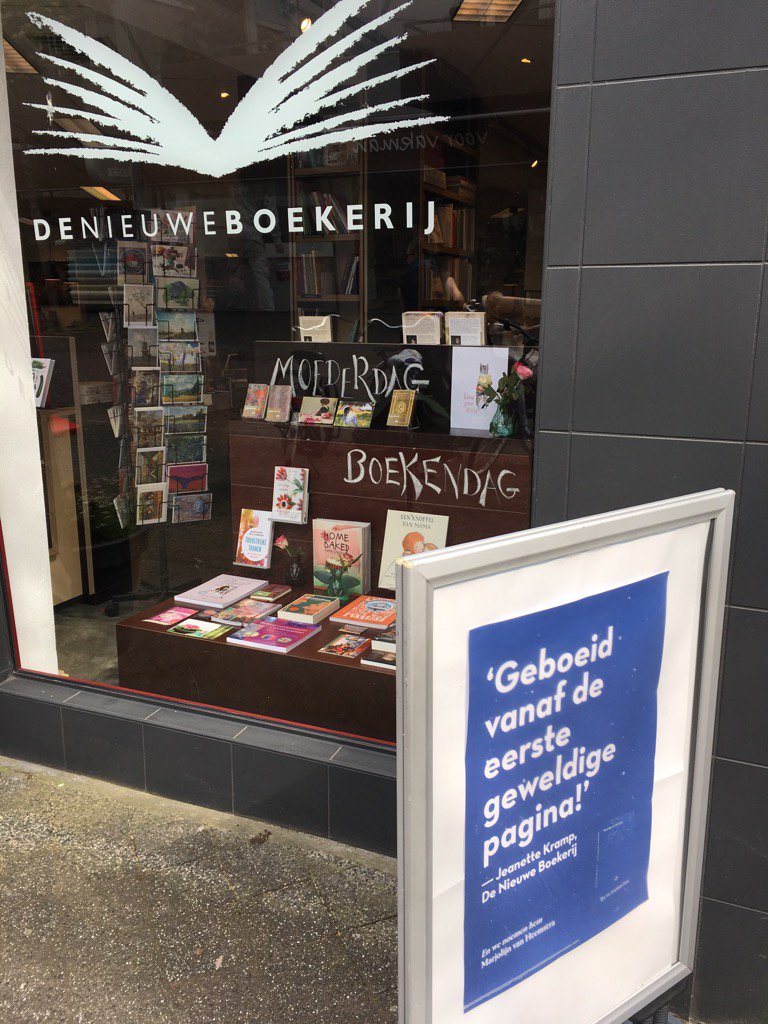 NieuweBoekerij's tweet photo. Prachtige poster gekregen van @dasmag #boekvandemaand van @jeanette_kramp met een persoonlijke quote 😊 https://t.co/TuaZVrgBBu