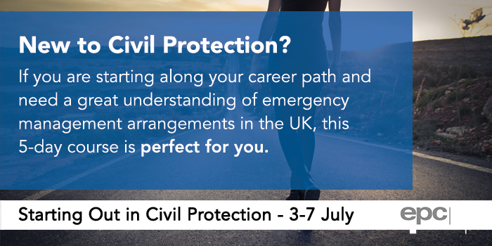 UKRAcademy's tweet photo. #EPCTraining #CivilProtection. Vital for those new to #EmergencyManagement Book online: https://t.co/enYKn4kJP9 https://t.co/MTaqRT0FYj