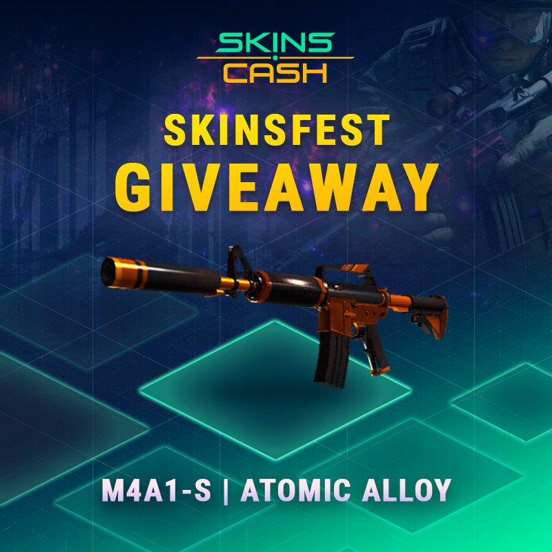 Skins_Cash's tweet photo. #csgogiveaway #giveaway #csgo #skinscash #steam #valve #skinscsgo #trade #csgoitems #skins
JOIN SkinsFest GIVEAWAY➡️https://t.co/6F1boOQEE3 https://t.co/Ges8mIi3RG