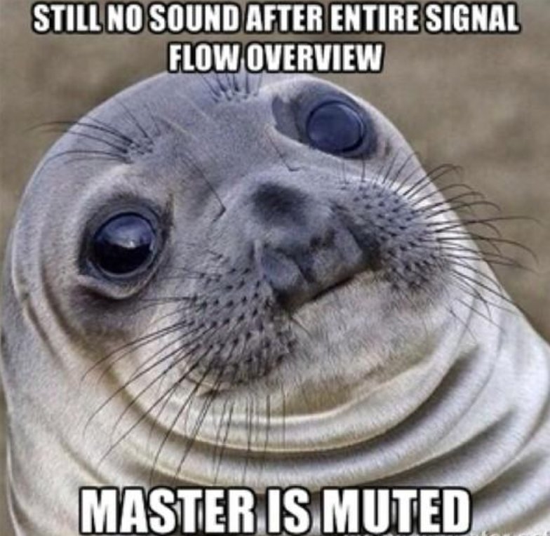 Behringer's tweet photo. oops...😳 #livesoundproblems https://t.co/ejjAkAmwSe