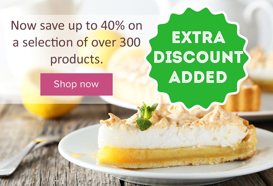 itsabakingthing's tweet image. Super Spring Sale - Save up to 40% on over 300 selected products! Take a look now! itsabakingthing.com/atalogue/speci…