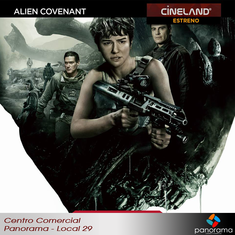 ccpanorama's tweet photo. HOY en los #JuevesDeEstrenos en Cineland Panorama, Alien Covenant. HORARIO: 2:00- 4:35- 7:10- 9:45
#ccPanorama @infocineland #AlienCovenant https://t.co/REOvDQUfUs
