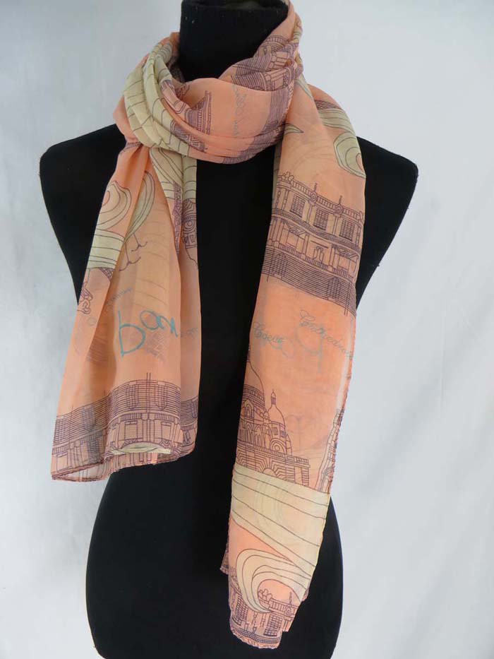 ApparelSarong's tweet photo. Retro vintage Paris city scenery chiffon scarves scarf shawl wrap $2.75 https://t.co/vVCwZ4hsYI https://t.co/FKVX1llWzy