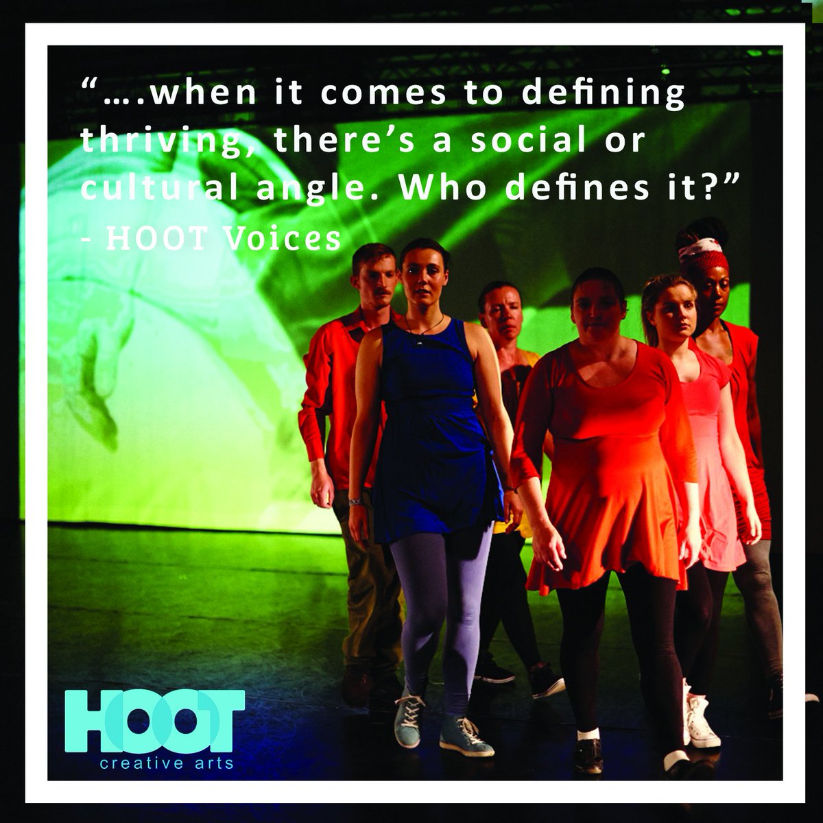“…when it comes to defining thriving, there’s a social or cultural angle. Who defines it?” - HOOT Voices #MentalHealthAwarenessWeek