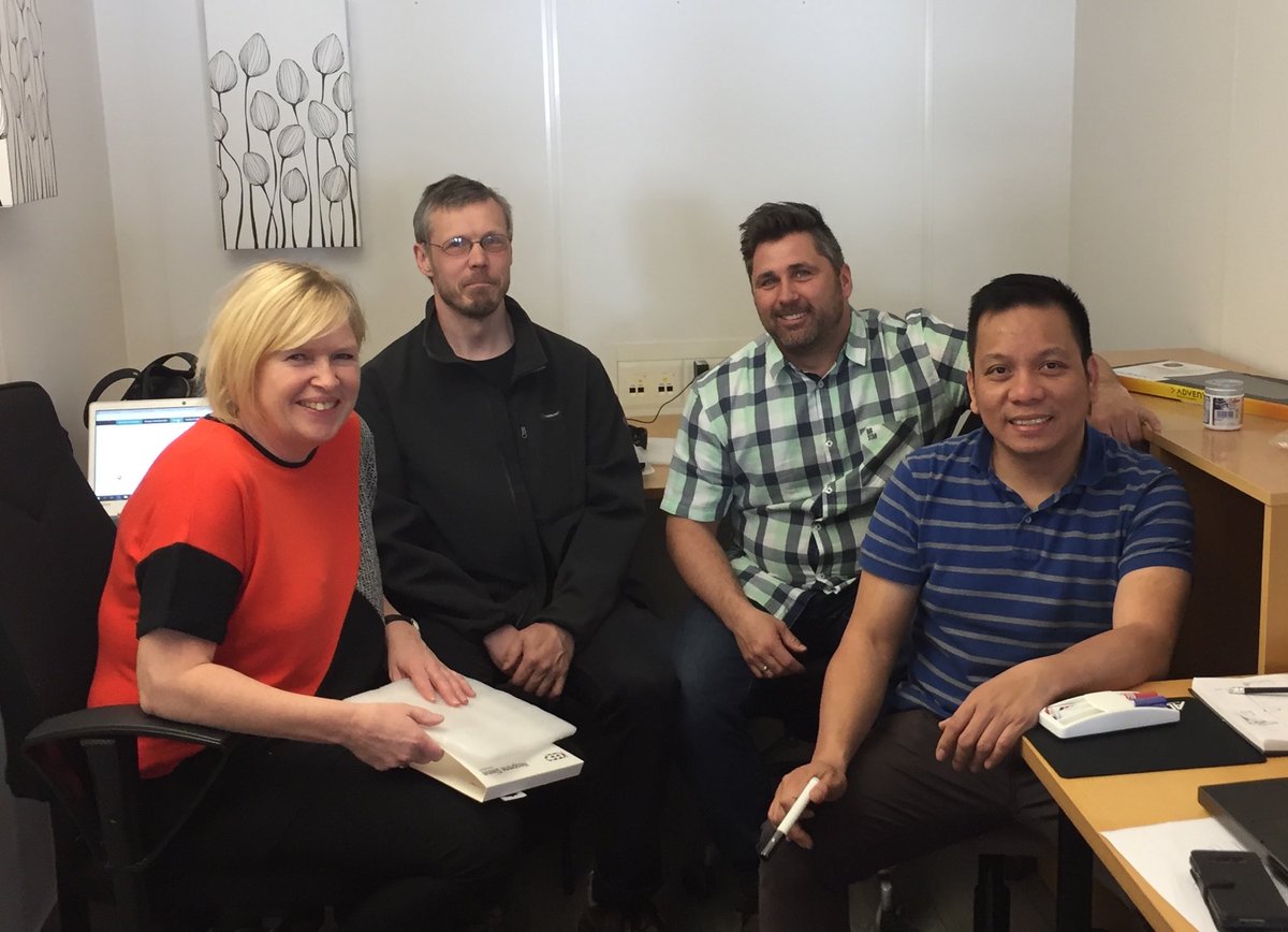 Meet our new #productdevelopment department in Stavanger. Former #oilandgas engineers working in medtech with AbleOn