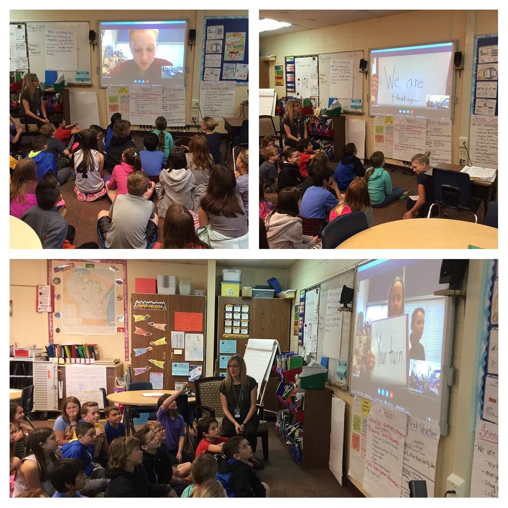 Mrs. Weston's Grade 4 had a Mystery Skype, a game like 20 questions to learn where cooperating classrooms are loca… ift.tt/2r4kidO