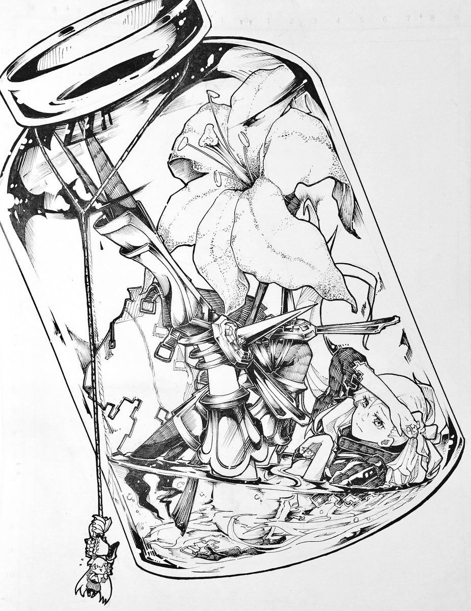 神原 羅 絵理華 お好きで何よりですw この一枚は多分今まで描いたメルトちゃんイラスト中で一番難しかったw 今後もっといろんな構図に挑戦しますがw 次回の詰め込み系は缶詰とかにしようかなぁ