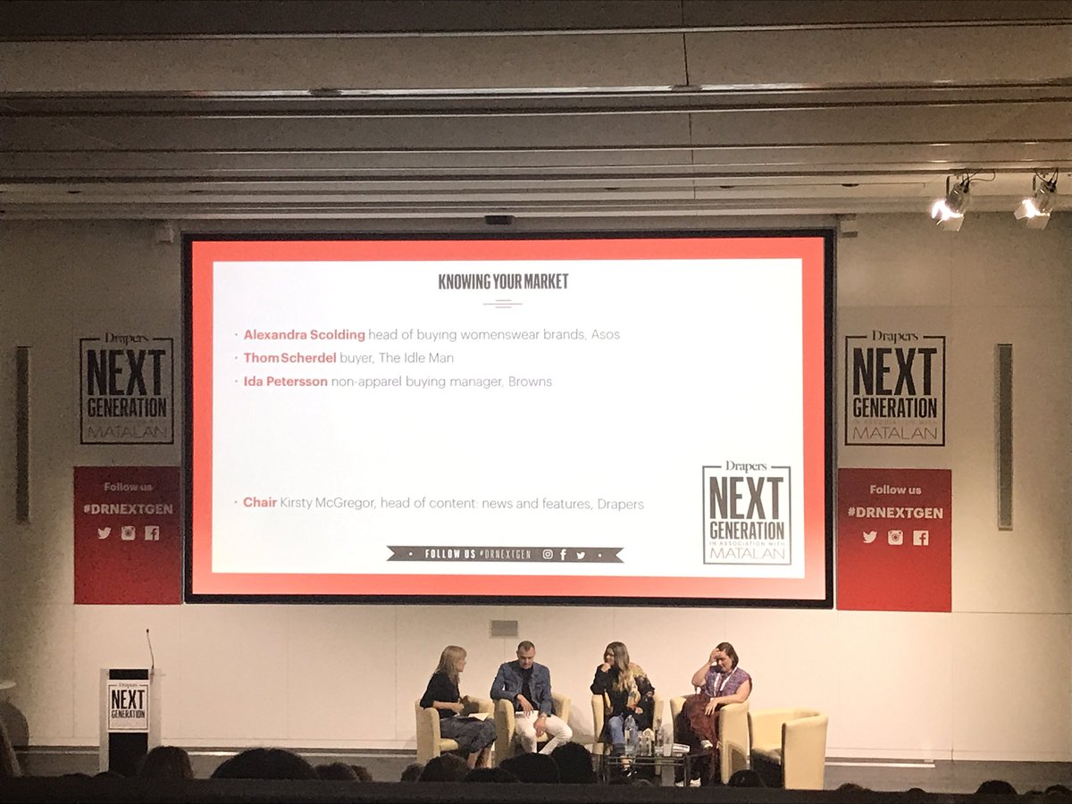 ElizaLeke's tweet photo. KNOWING YOUR MARKET.... An interesting insight from a buyers mind. #DRNextGen @Drapers https://t.co/AXdZ0rCi84