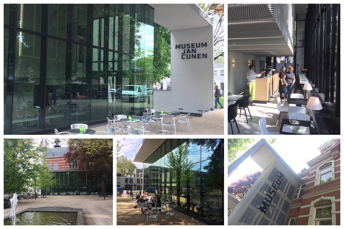 Prachtige uitbreiding <a href="/museumjancunen/">Museum Jan Cunen</a> met een fraai nieuw museumcafé als extra aanwinst. Mooie dialoog tussen #rijksmonument en nieuwbouw