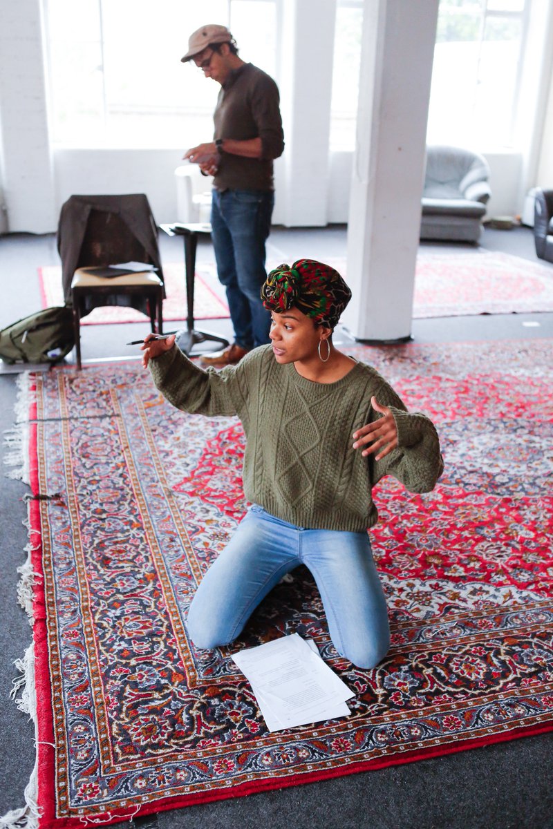 It was great having directors from <a href="/youngvictheatre/">Young Vic</a>'s Directors Program working on the Five Plays project in the building last week.