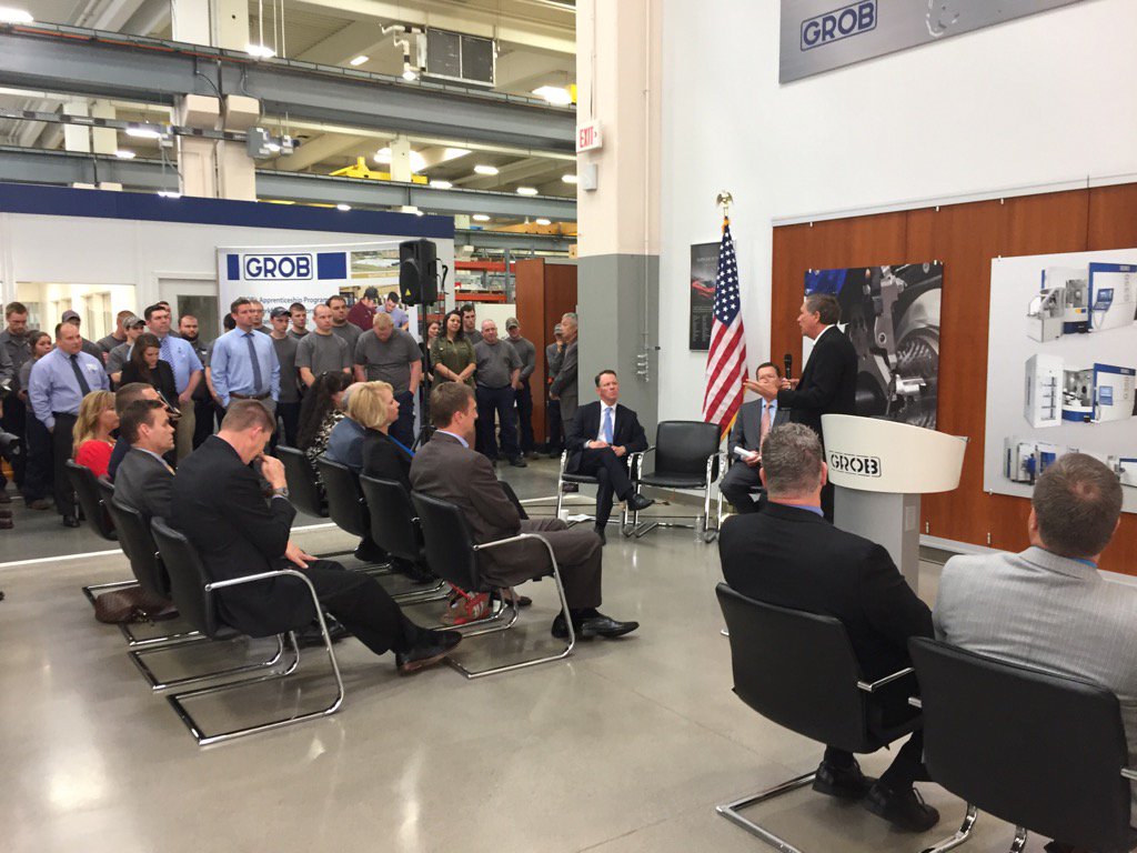 "We must give [our children and grandchildren] the skills they need to be successful" -Gov. <a href="/JohnKasich/">John Kasich</a> <a href="/GROB_USA/">GROB Systems, Inc</a>