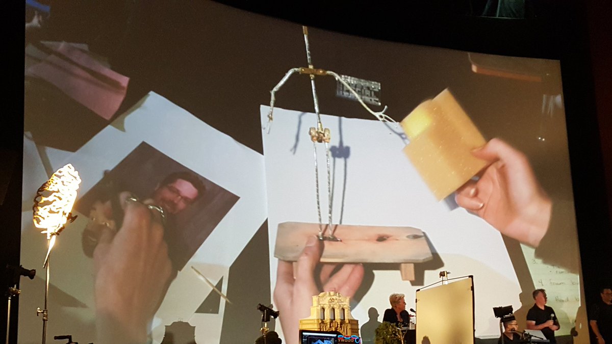 austynsteelman's tweet photo. @HouseSpecialPDX bringing puppets to life before our eyes. Magical! #nwanimationfestival #StopMotion https://t.co/RAf7Cphq0T
