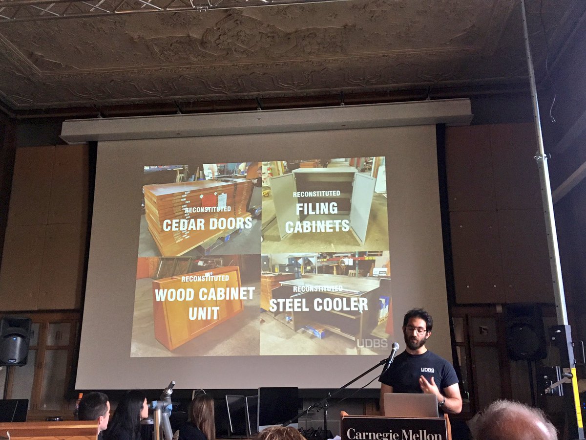 firstcoursecafe's tweet photo. .@cmusoa#udbs presents on the initial materials and construction origins of #firstcourse https://t.co/5JWy8D5gs5 https://t.co/pgRMs0oS4R
