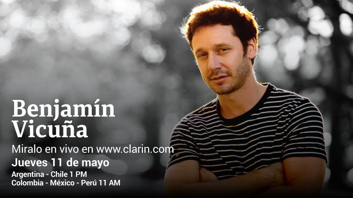 LosPadecientes's tweet photo. [AHORA] Mirá en vivo la nota de @benjavicunamori en la Web de @clarincom para hablar sobre #LosPadecientes https://t.co/TX384hns4t