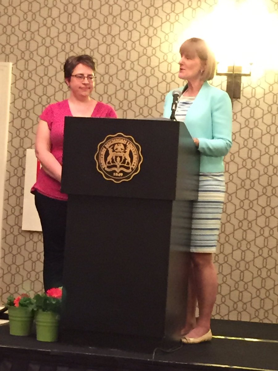 MASN_CARES's tweet photo. Congratulations Michigan SNOY, Rachel VandenBrink! #MASN2017 https://t.co/mE7C0mB8rc