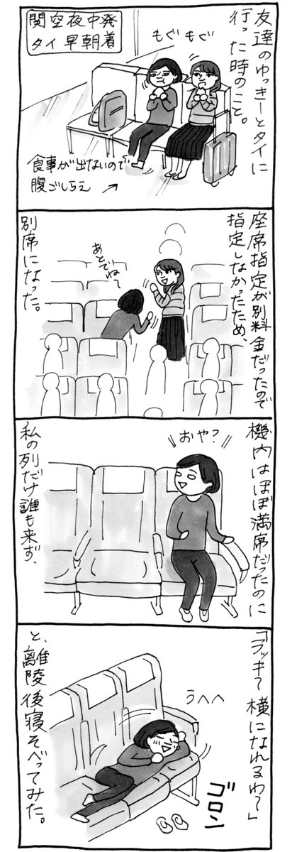 ちょっと力尽きていましたが漫画再開。
今日からしばらく去年のタイ旅行編でございます。 