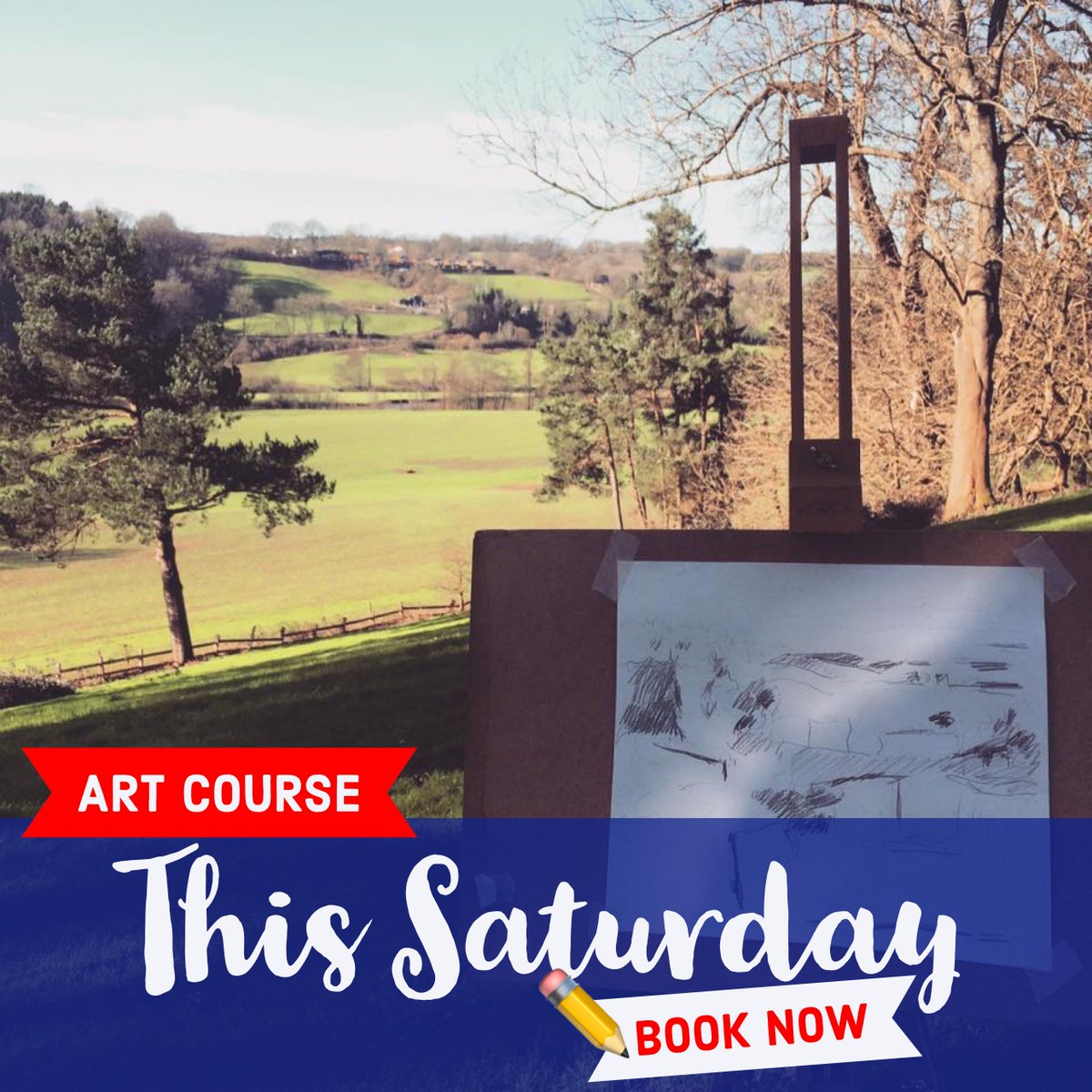 ArleyArboretum's tweet photo. ✏️️🎨 We still have spaces remaining on this Saturday's Art Course! https://t.co/tBVhXteLFJ https://t.co/ZFSRdO7mvg