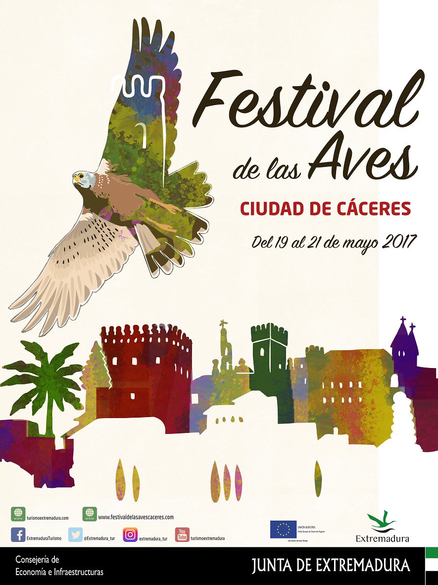 El Festival de las Aves de Cáceres es patrimonio cultural. ¡Extremadura es un tesoro! Ven a vivirla <a href="/Fextur/">Fextur Extremadura</a> festivaldelasavescaceres.gobex.es/#
