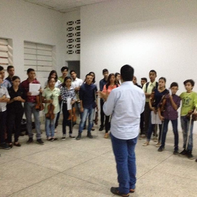 Inicio de la audicion orquesta juvenil nacional