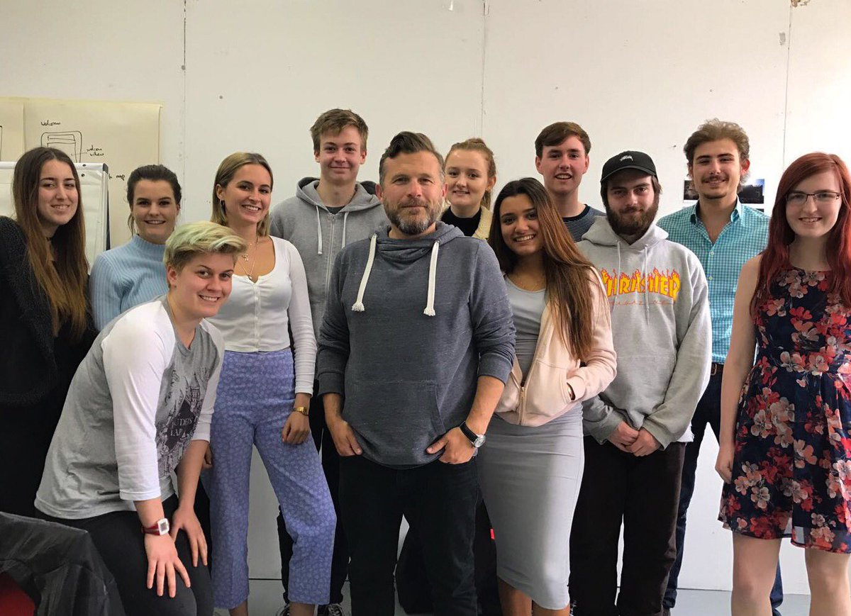 Some 1st yrs with <a href="/samuelball/">sam ball</a> today in Adschool.