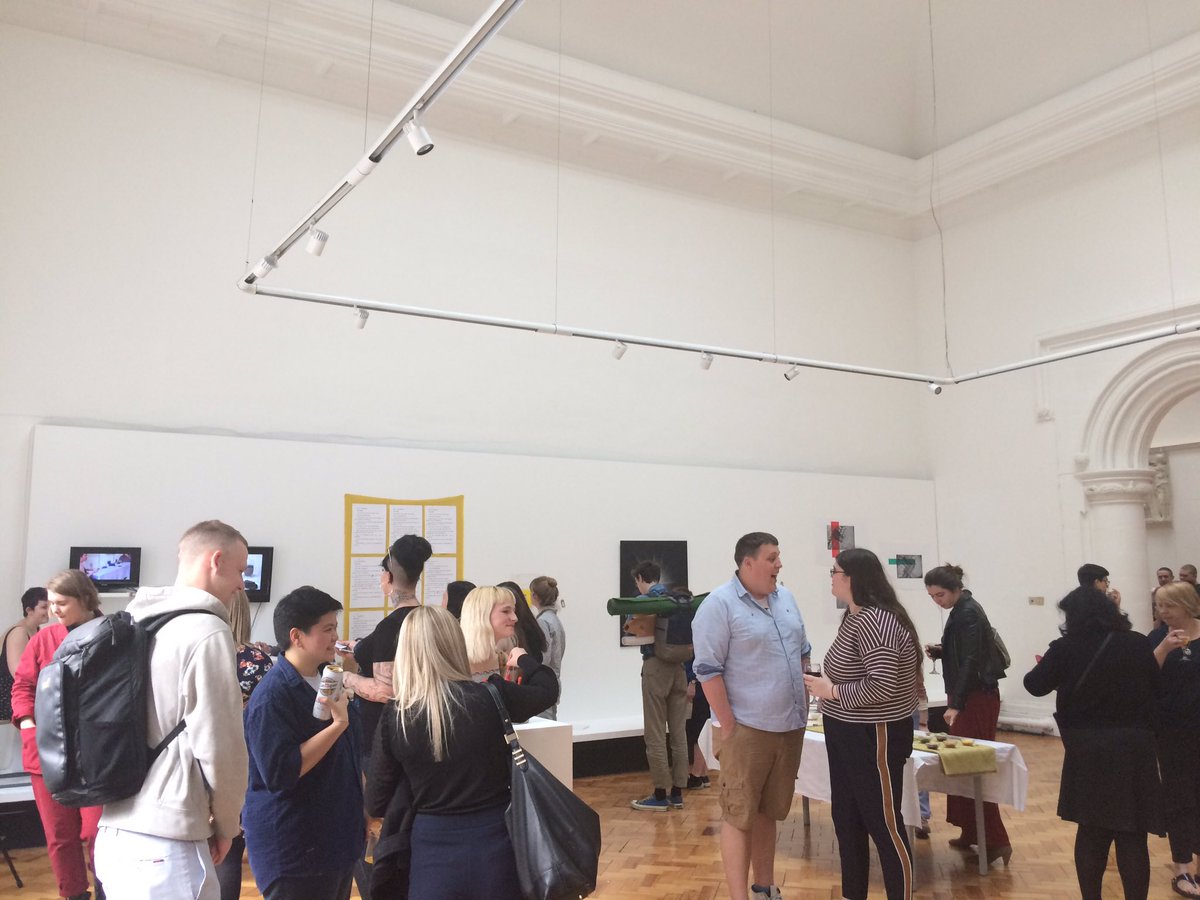 zoerwatson's tweet image. &apos;Identical Lunch&apos;, a show by our Art Theory &amp;amp; Practice students opens tonight as part of #UnitXFestival @ProjectUnitX at @GrosvenorGall