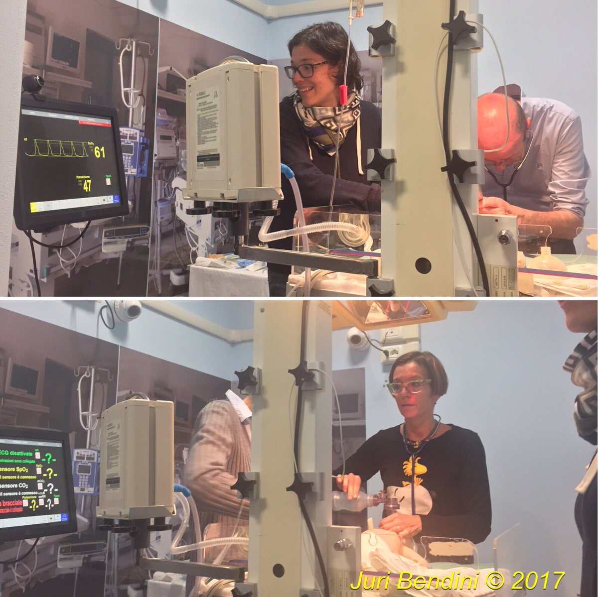 PecoraNera1's tweet image. Transition to #LLEAP Course for Neonatologists with #SimNewB @SimoneProletti