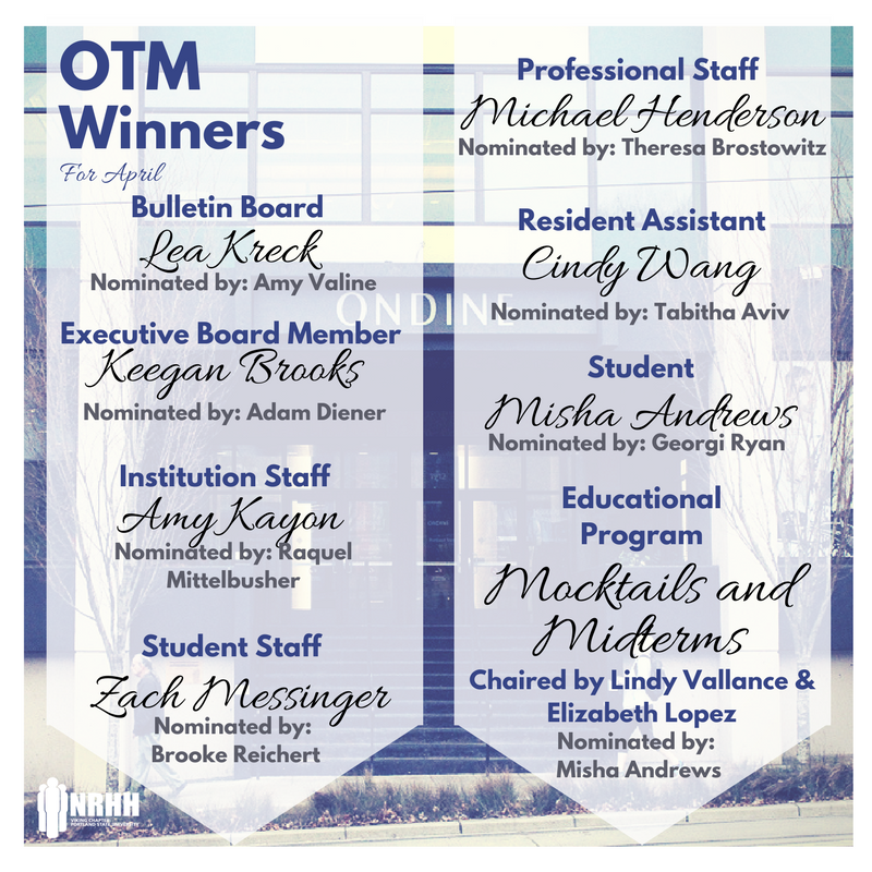 PDXNRHH's tweet photo. Check out Your April OTM Winners! https://t.co/9CePw0Rik4
