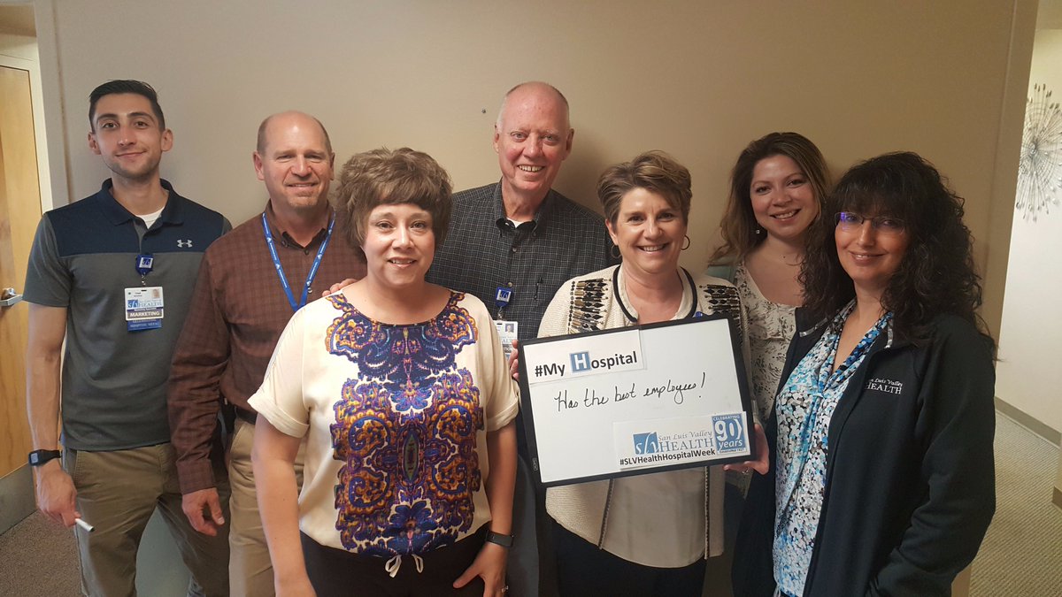 SLVHealth's tweet photo. #MyHospital has the best employees! #SLVHealthHospitalWeek https://t.co/ApSjoaPtA9