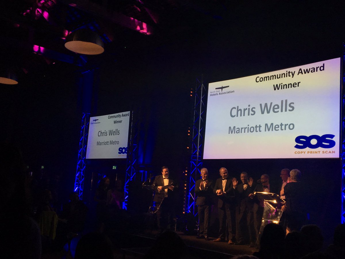 Go on Chris #NEHAawards