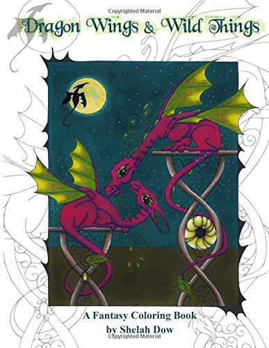 AbsurdColoring's tweet image. Dragon Wings and Wild Things: amzn.to/2q4pctQ #Coloring #AdultColoring