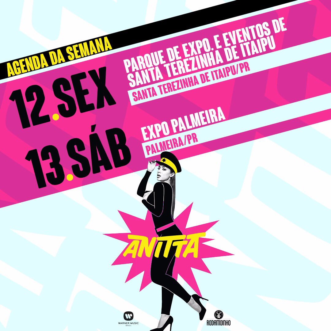 Olha nossa agenda desse final de semana. 😍
