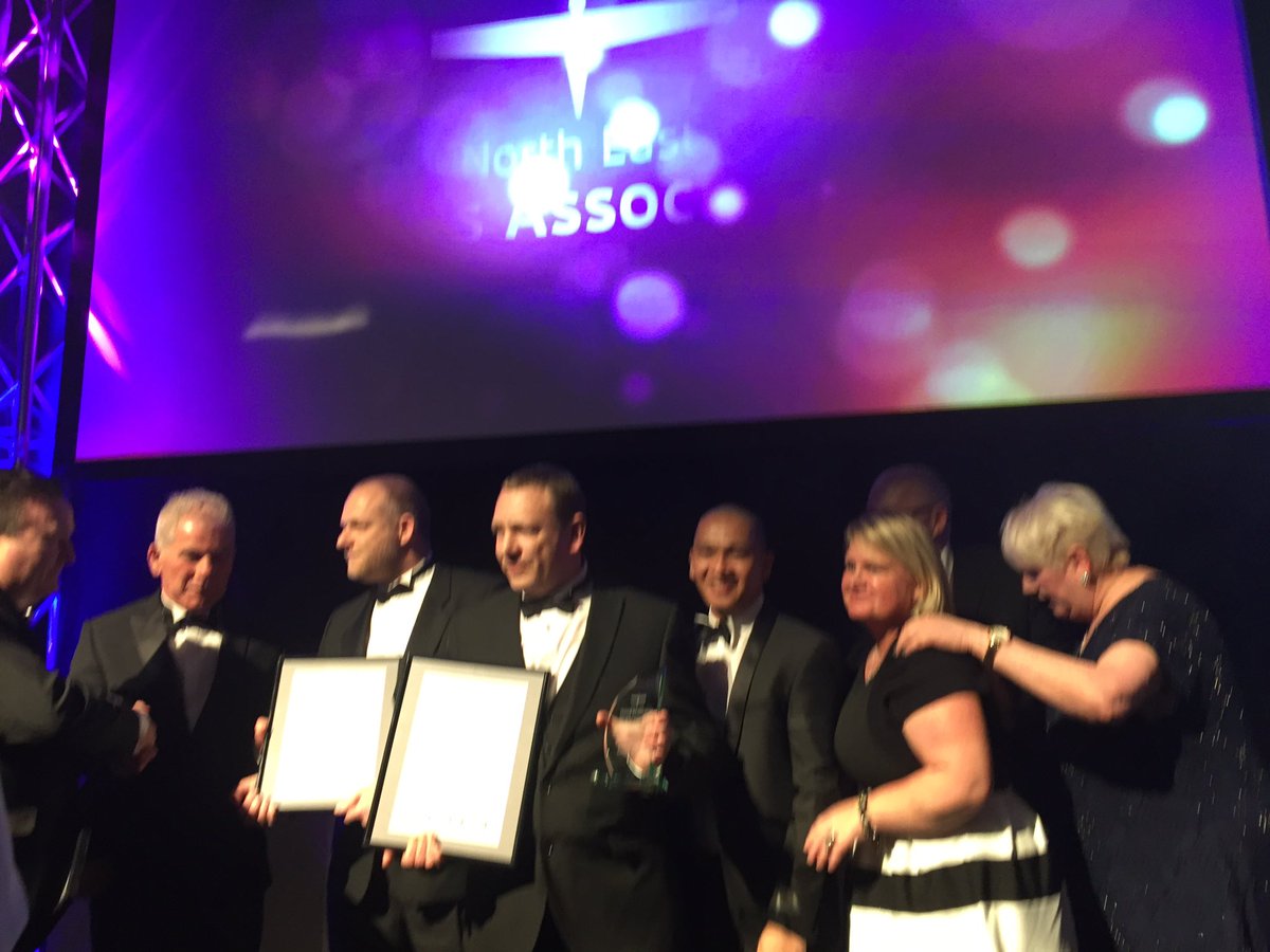 NikkiMMarriott's tweet photo. Well done to Chris our Head Chef from @MarriottMetro on winning the Community Award at the #NEHAawards #nehaExcellence https://t.co/JikUayRxl6