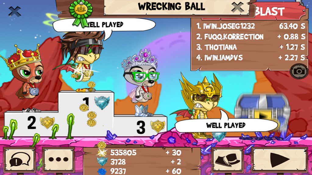 Joseg1232's tweet image. Having a Blast!! Gg💯#funrun2 #Korrection #THOTiANA #IamDVS