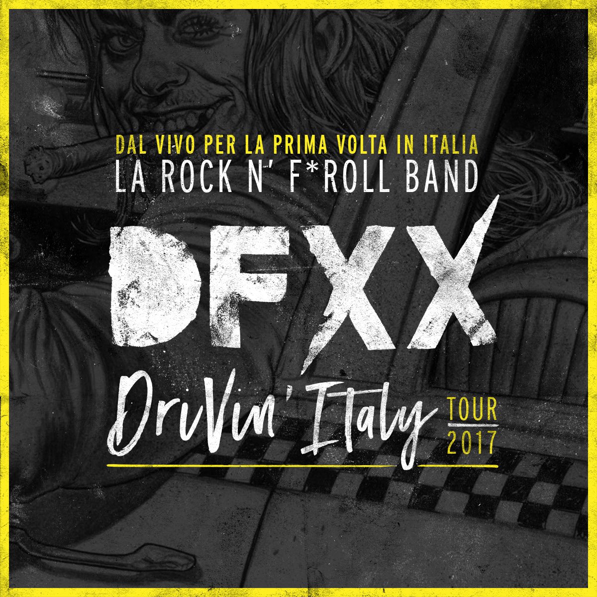 Arriviamo amici italiani! #music #gig #tour #italia #drivinitaly #dfxx #rocknroll