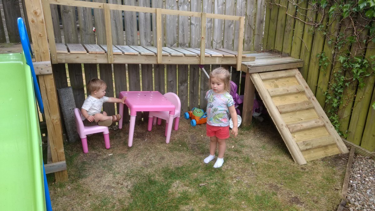 BigDesignHouse's tweet image. Finally finished this long drawn out project! The target audience (my kids) seem to be enjoying it! #junglegym #woodwork #dadprojects